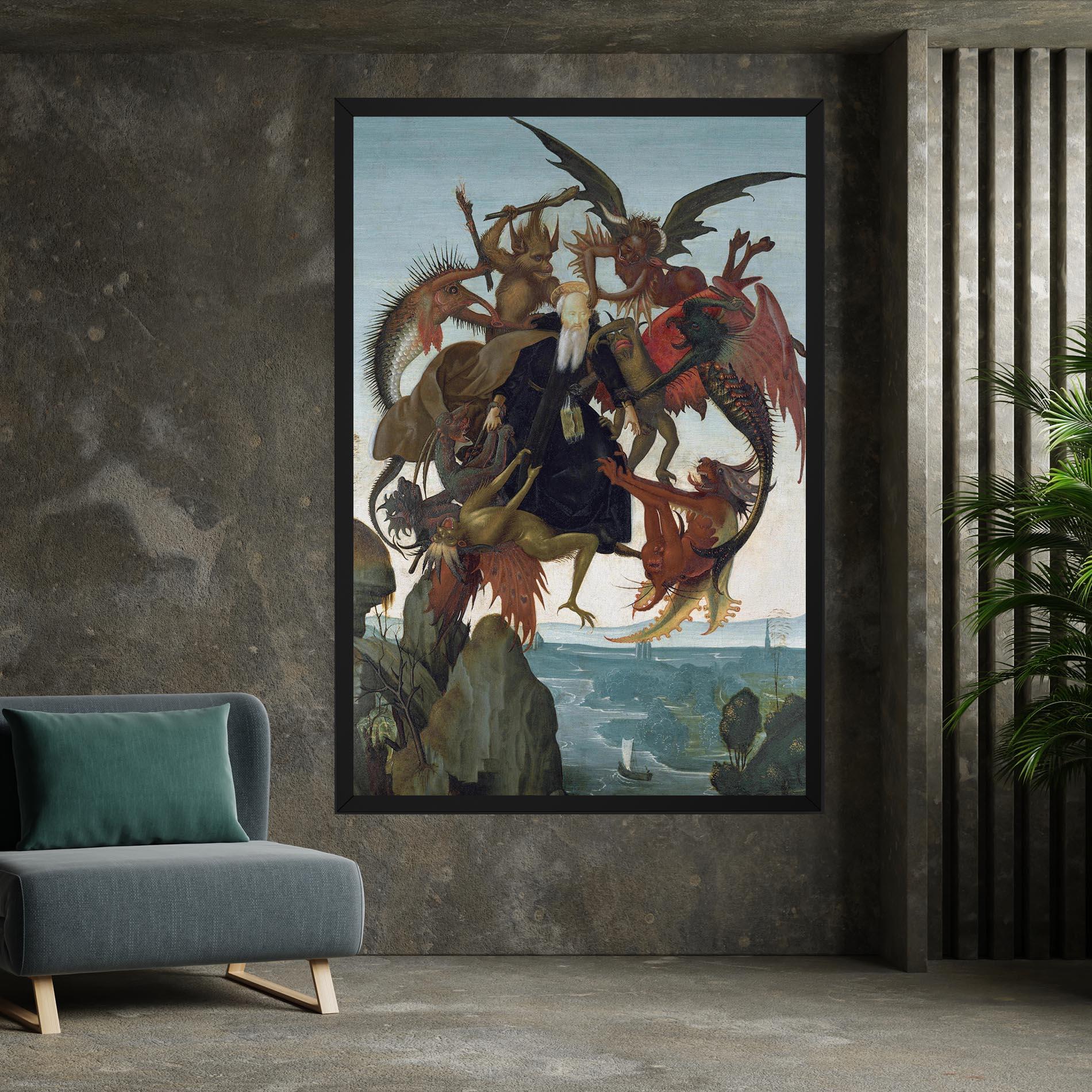 Leinwandbild Torment Of Saint mockup 7