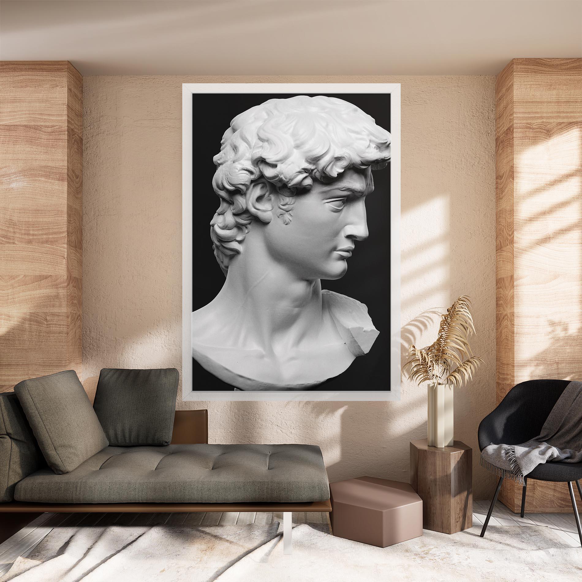 Leinwandbild David Head mockup 8