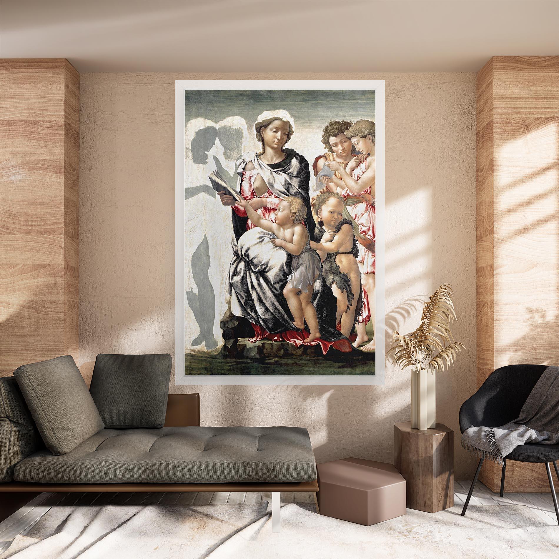 Leinwandbild Manchester Madonna mockup 8