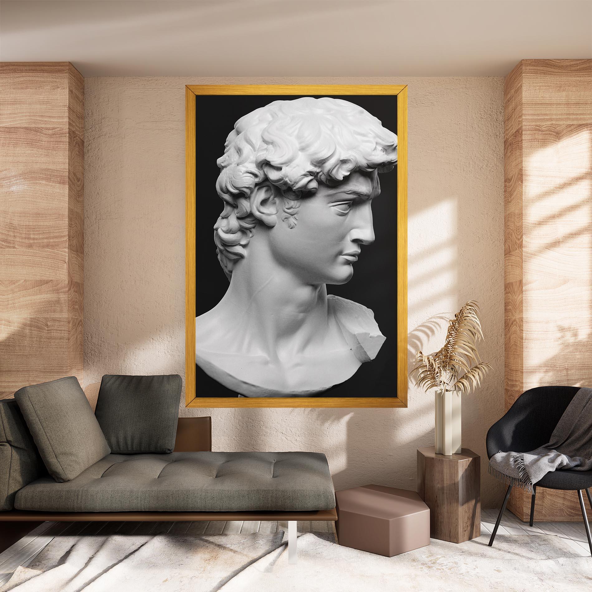 Leinwandbild David Head mockup 8