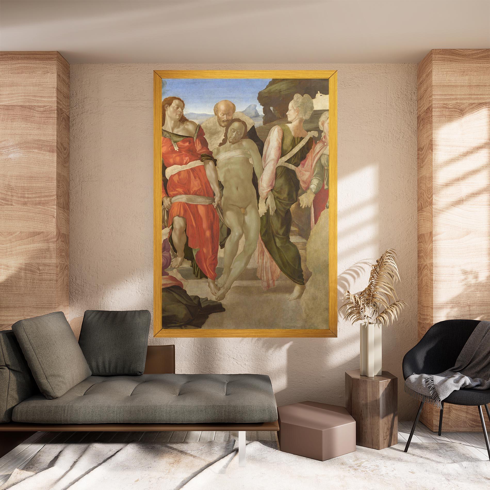 Leinwandbild Entombment mockup 8