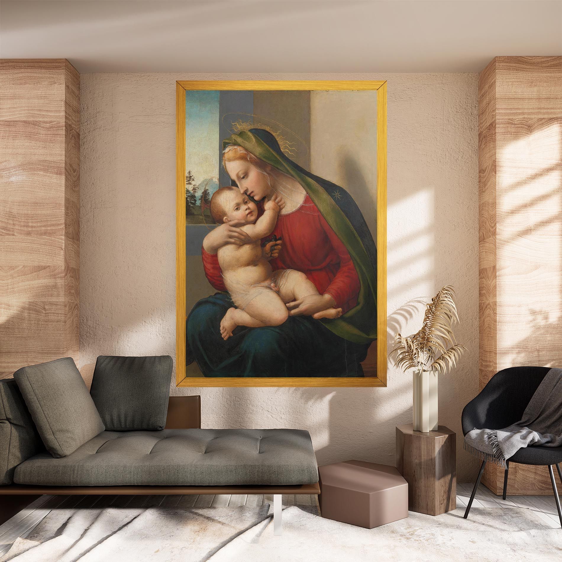 Madonna And Child mockup 8