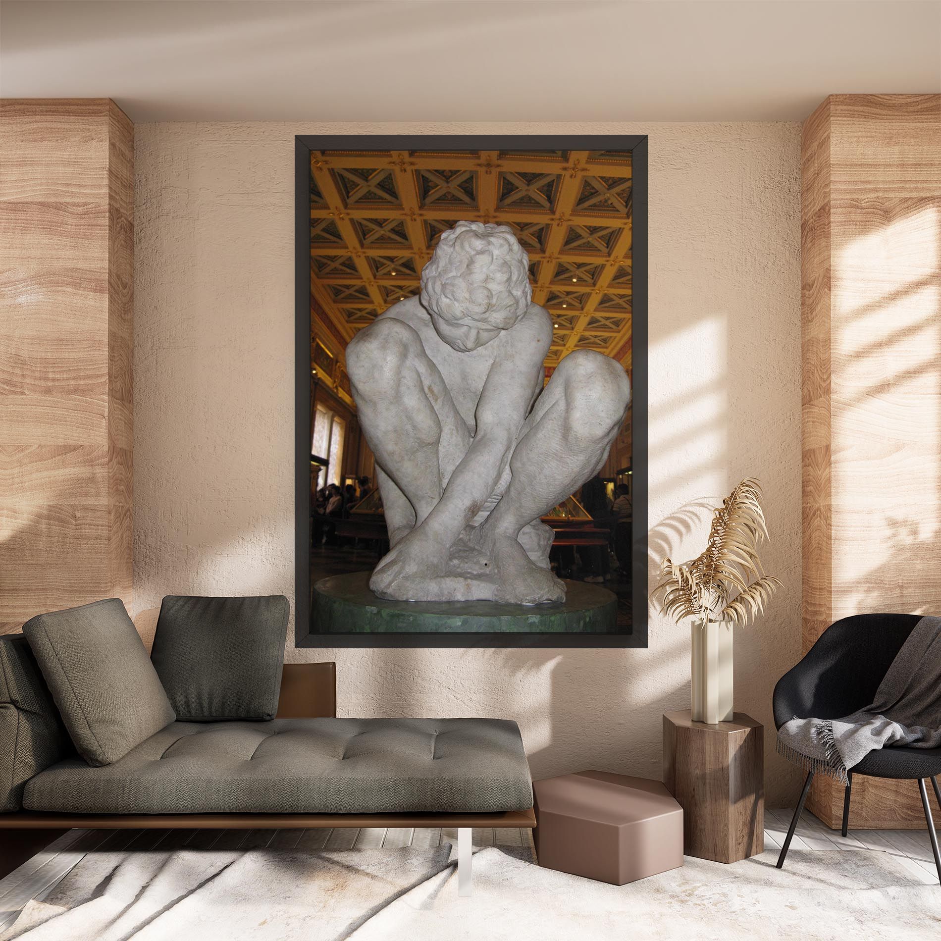 Crouching Boy mockup 8