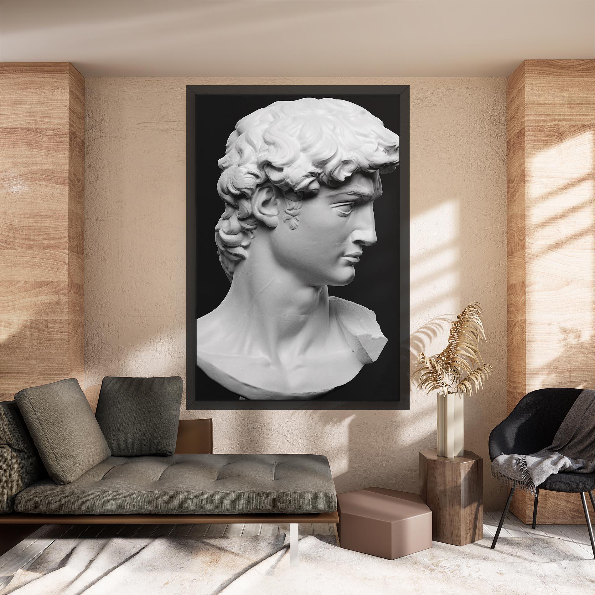 Leinwandbild David Head mockup 8