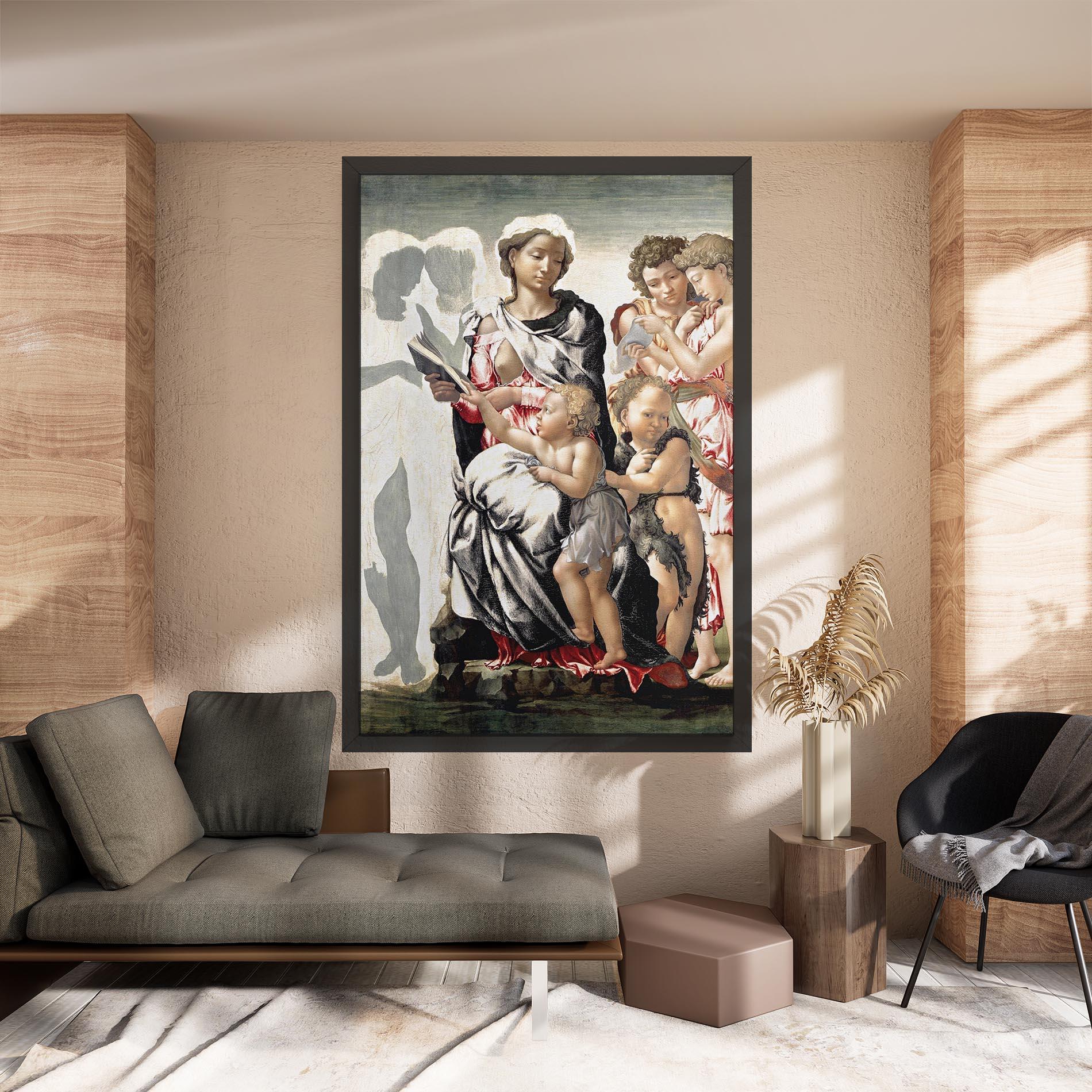 Leinwandbild Manchester Madonna mockup 8