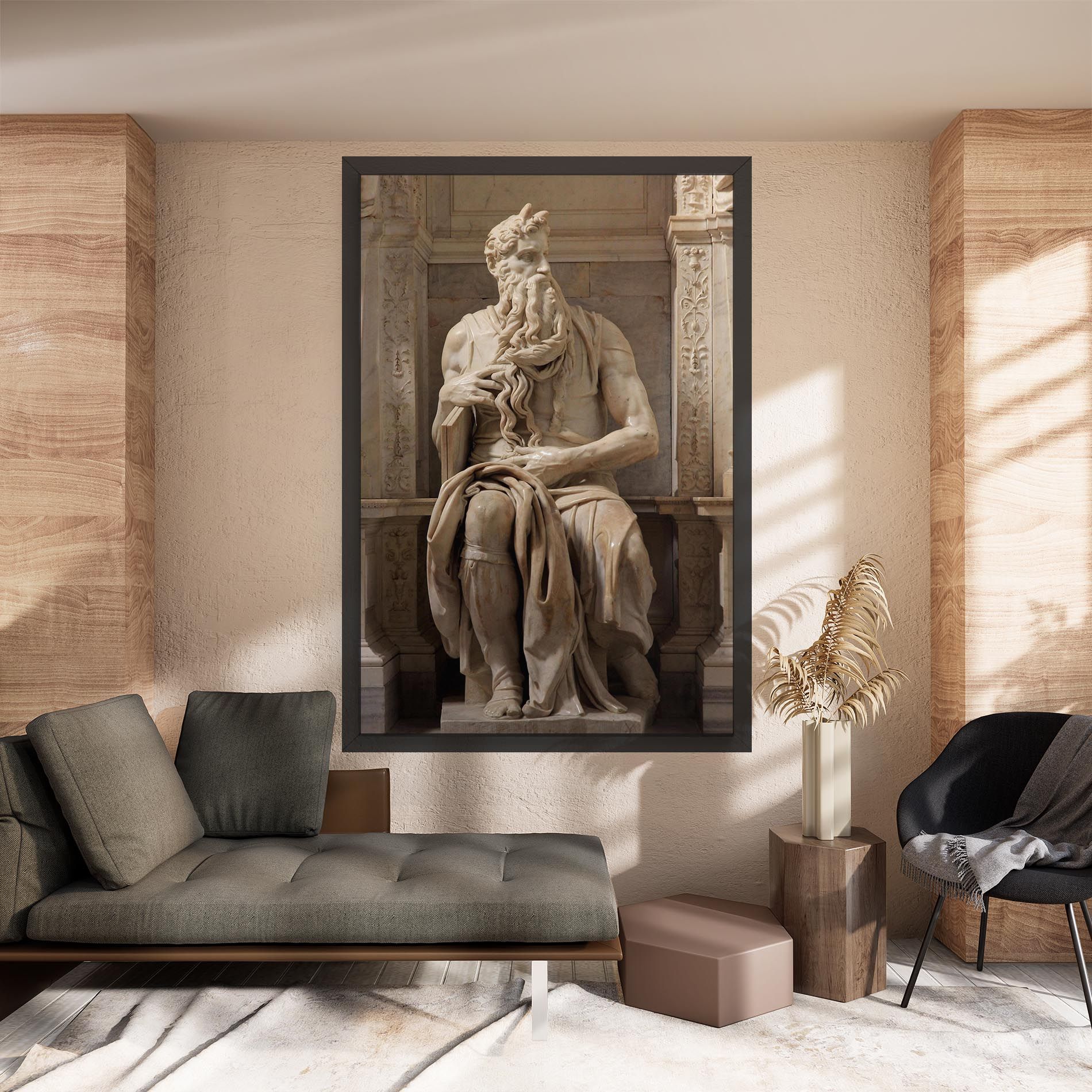 Statue Moses mockup 8