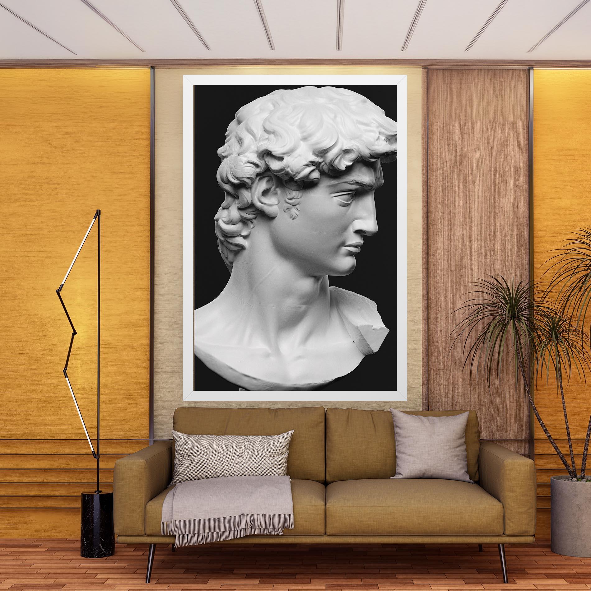 Leinwandbild David Head mockup 9