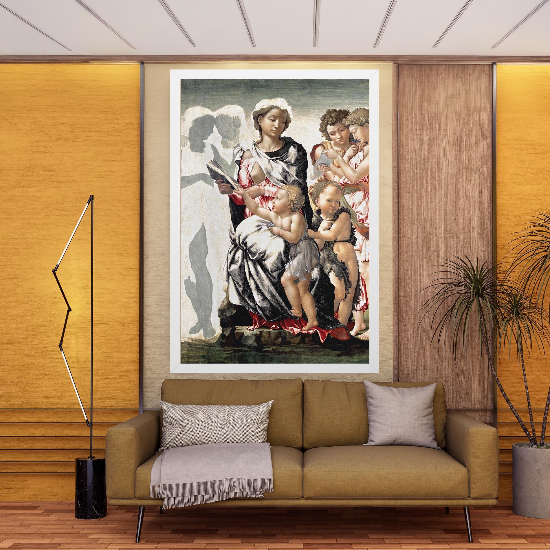 Leinwandbild Manchester Madonna mockup 9