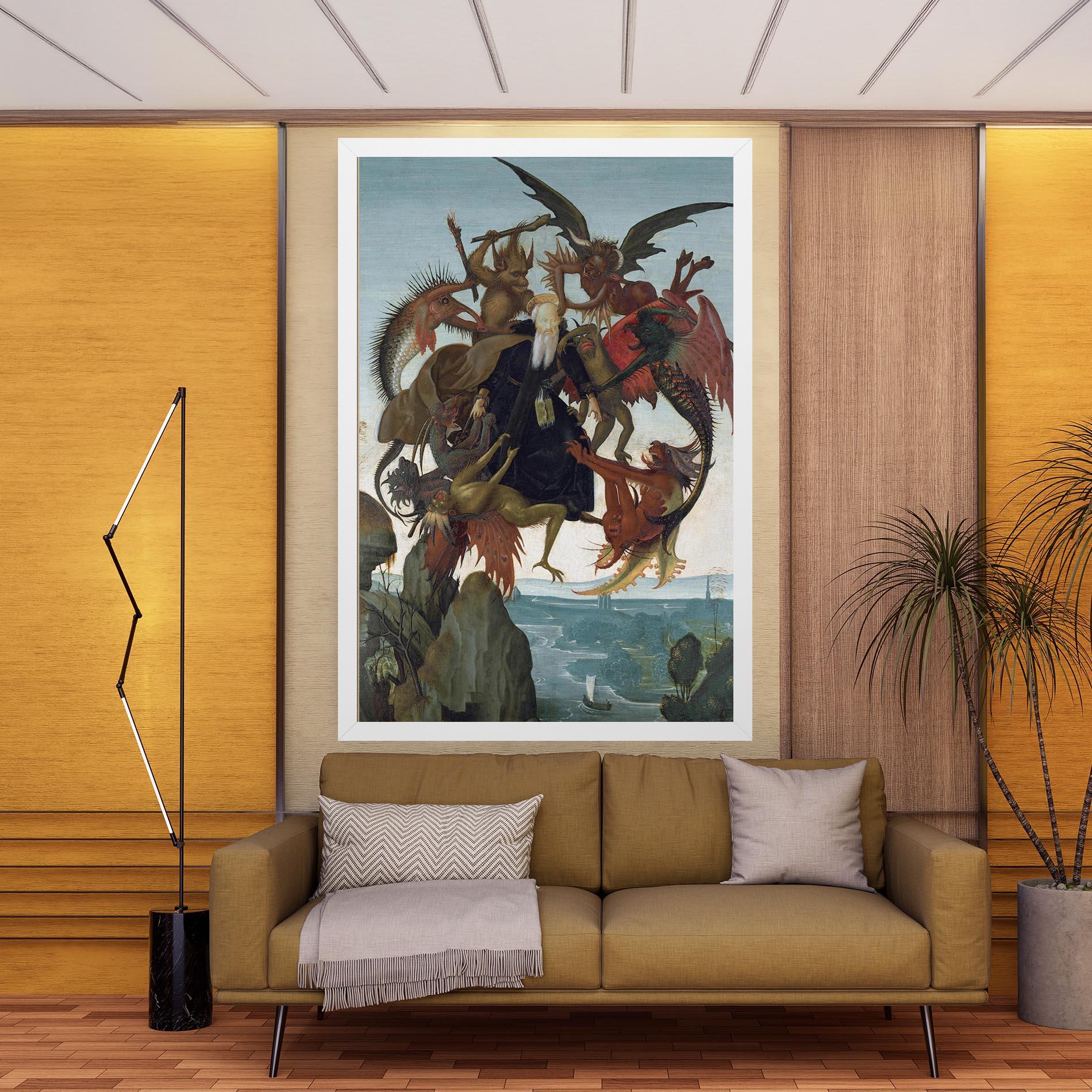 Leinwandbild Torment Of Saint mockup 9