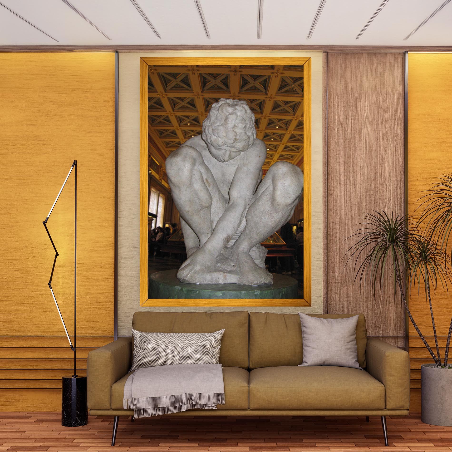 Crouching Boy mockup 9