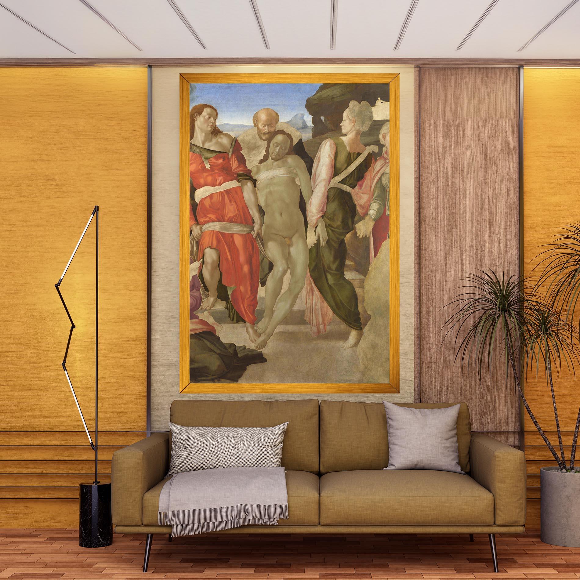 Leinwandbild Entombment mockup 9