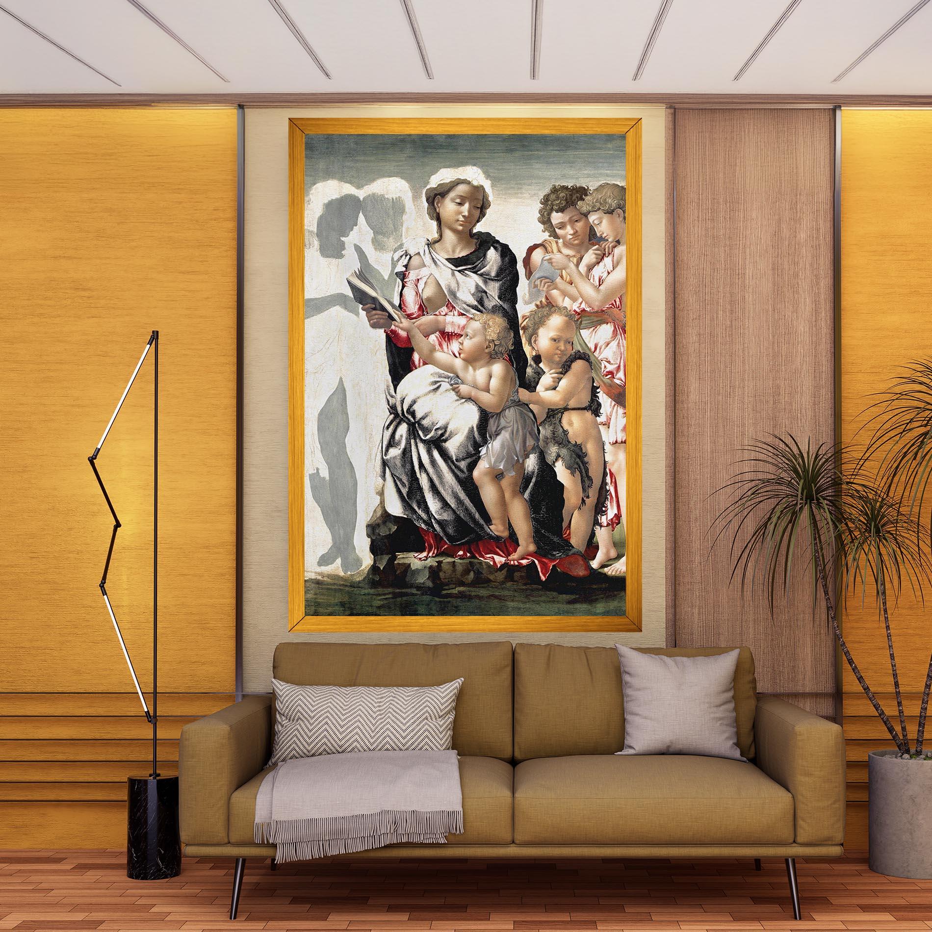 Leinwandbild Manchester Madonna mockup 9