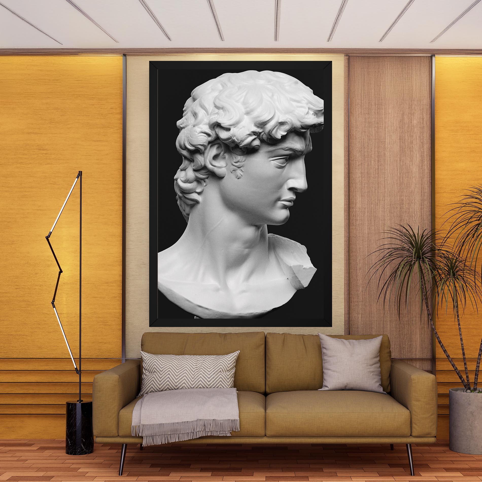 Leinwandbild David Head mockup 9