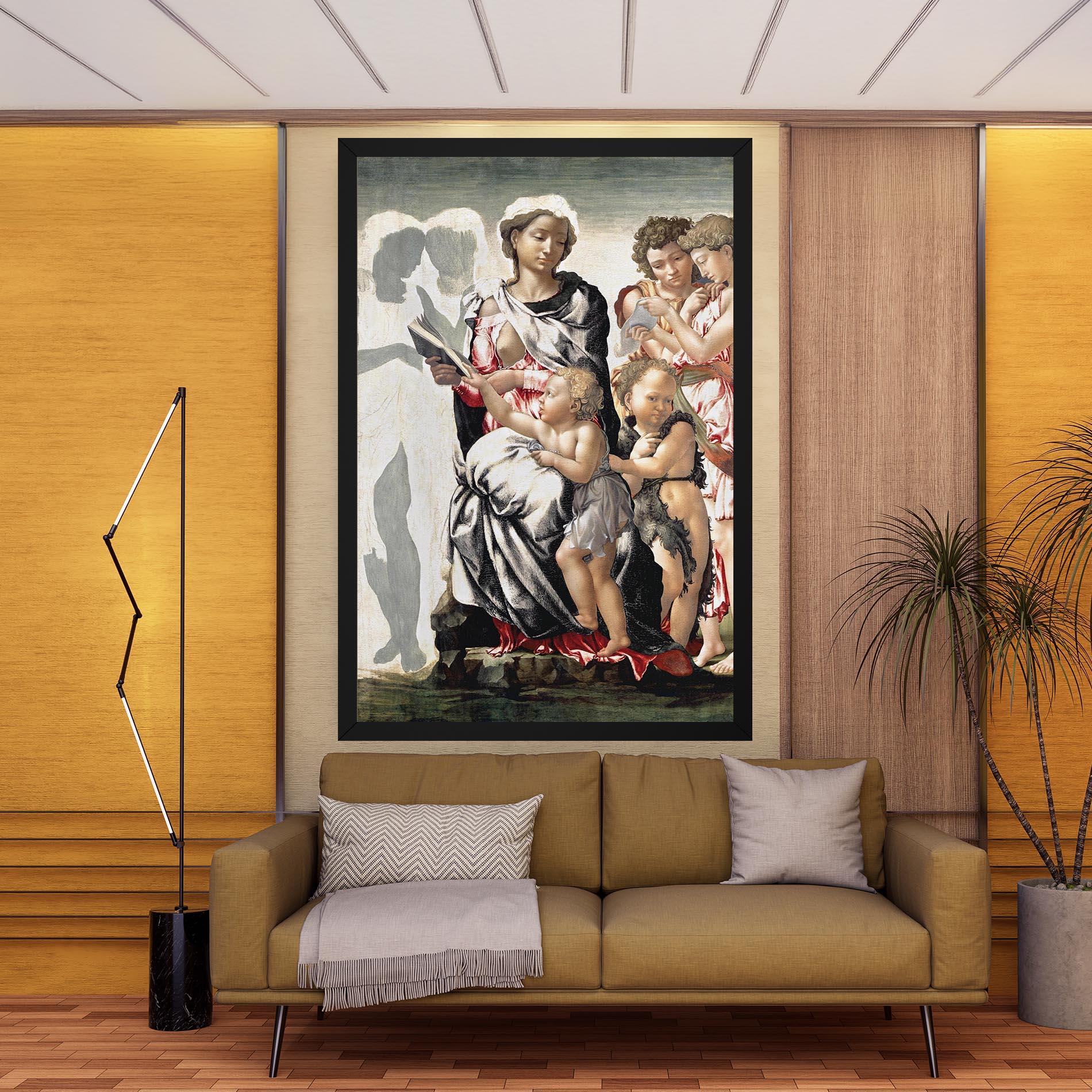 Leinwandbild Manchester Madonna mockup 9