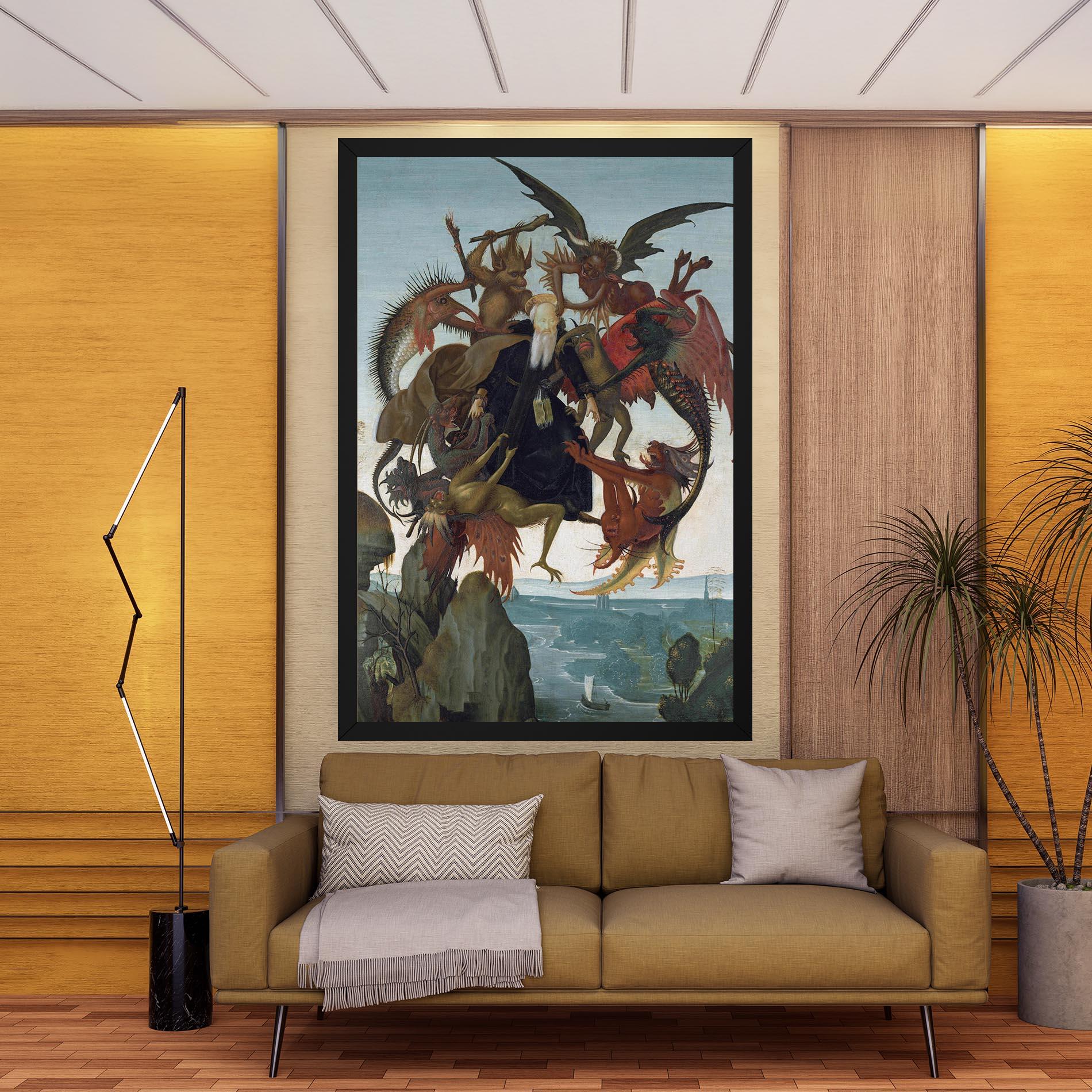 Leinwandbild Torment Of Saint mockup 9