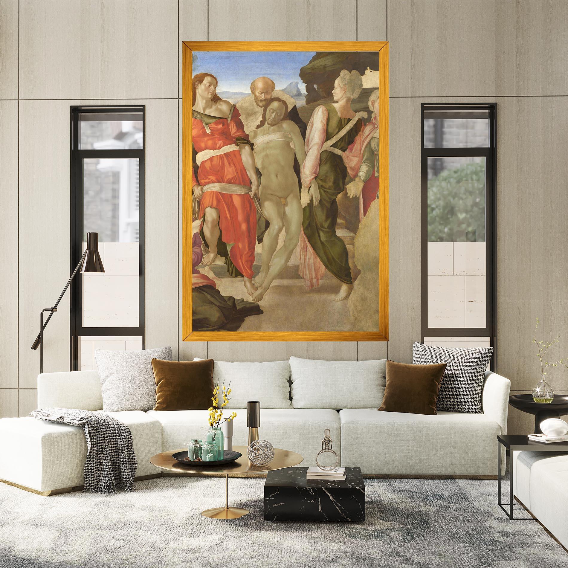 Leinwandbild Entombment mockup 2