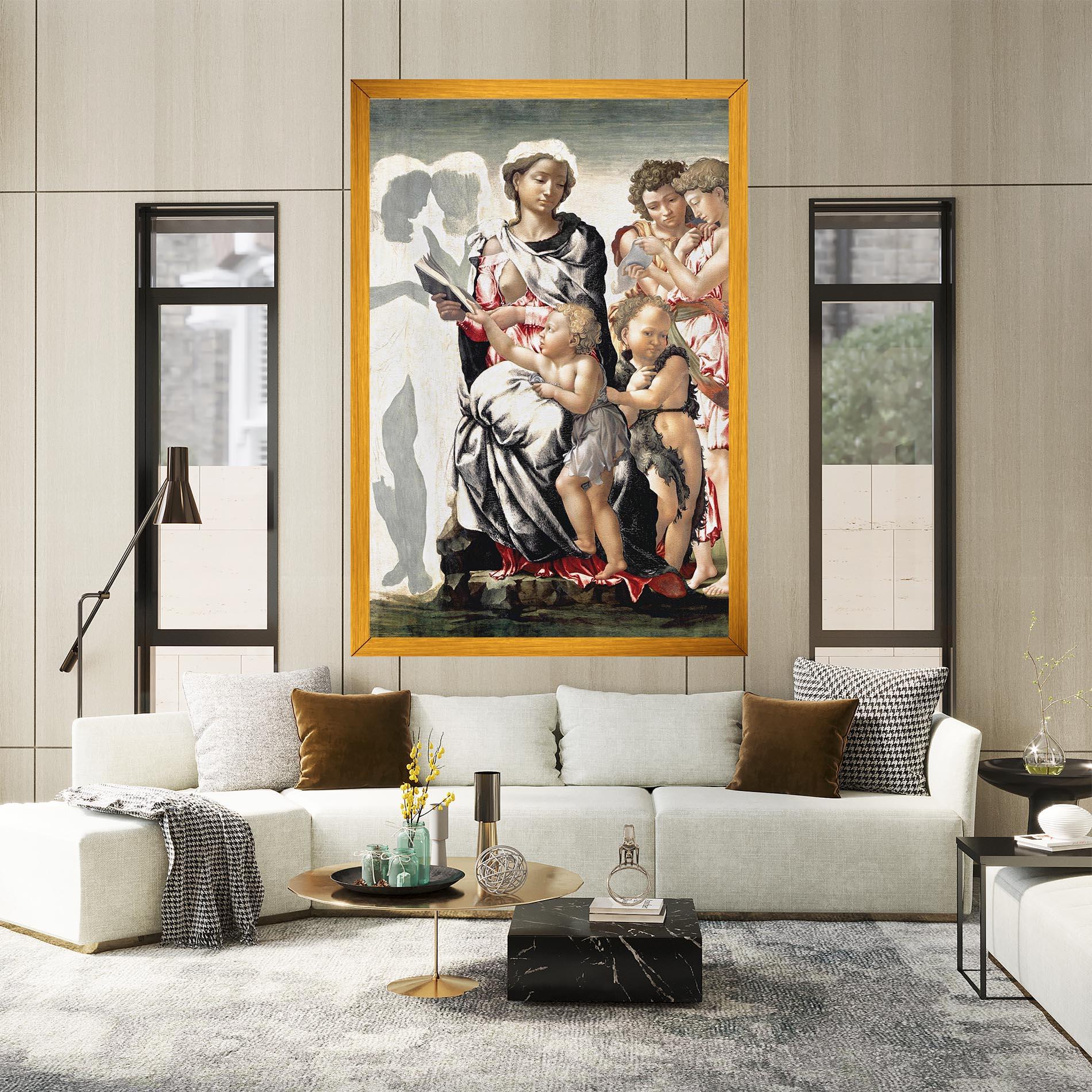 Leinwandbild Manchester Madonna mockup 2