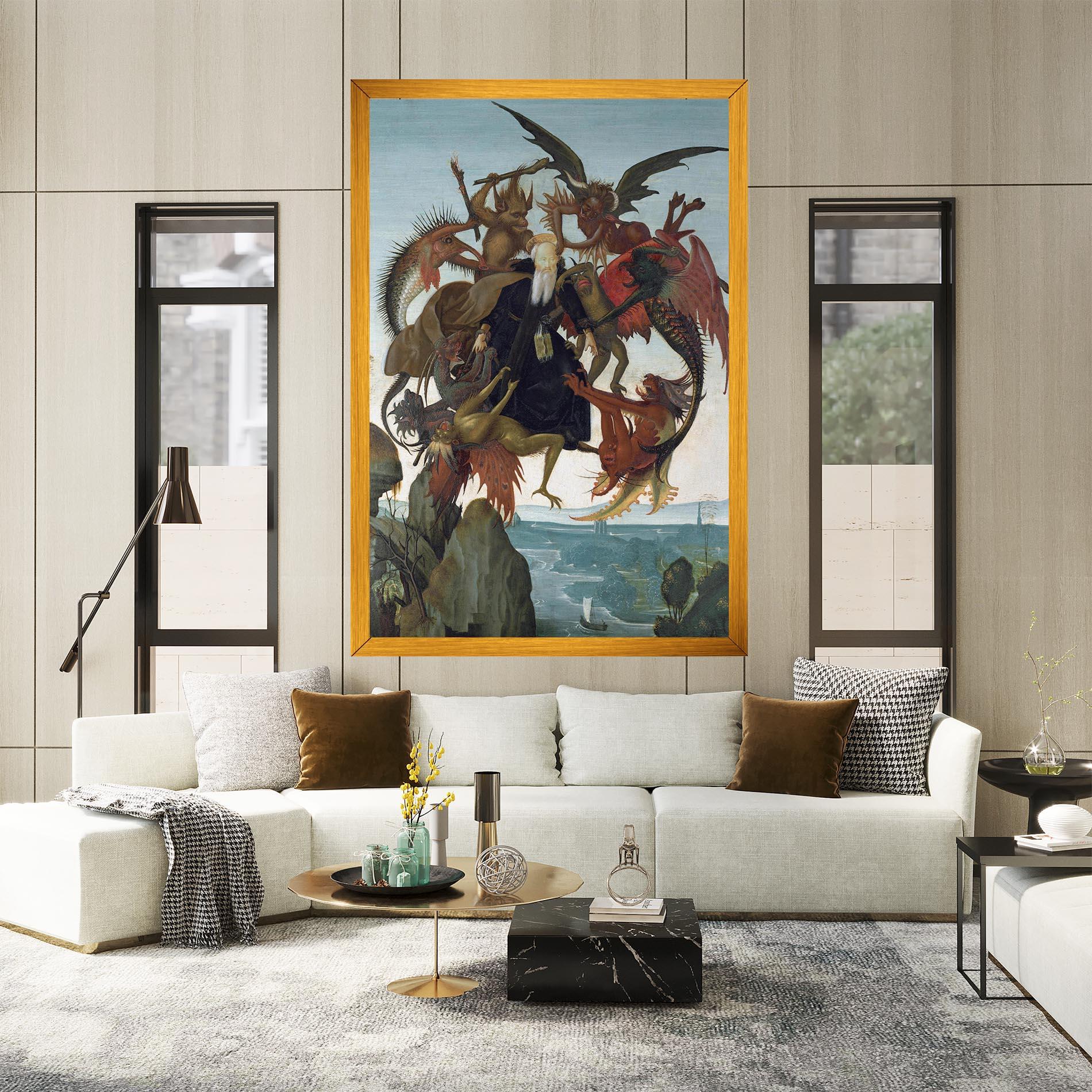 Leinwandbild Torment Of Saint mockup 2