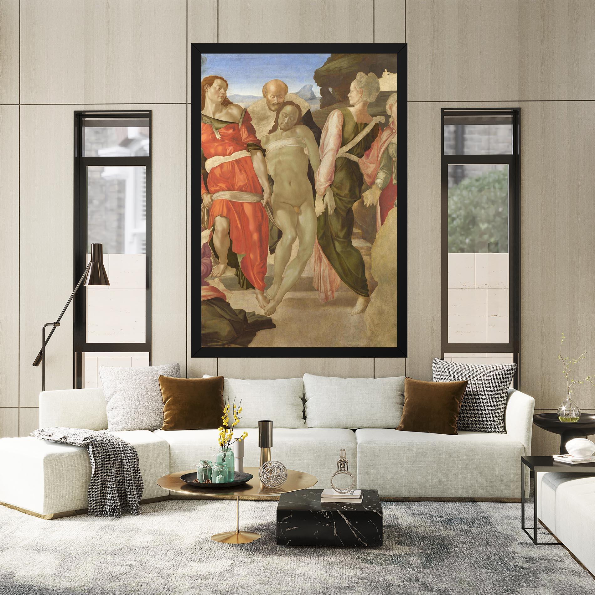 Leinwandbild Entombment mockup 2