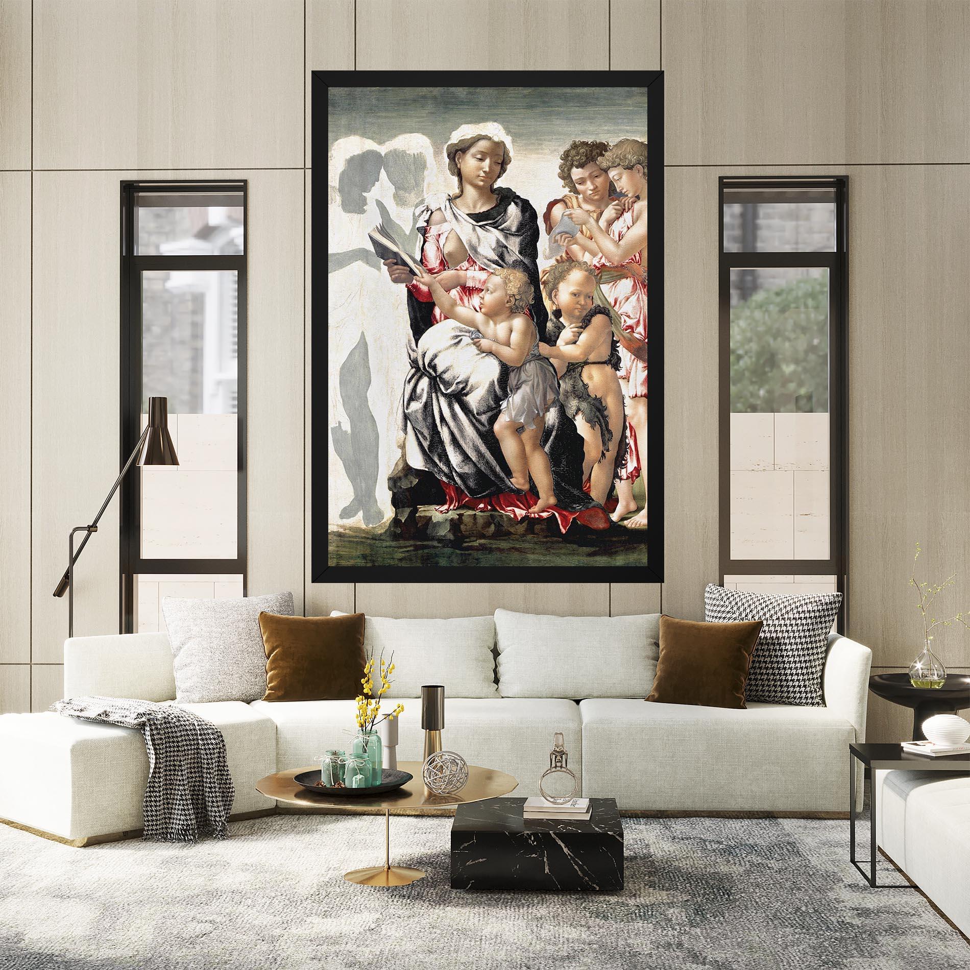 Leinwandbild Manchester Madonna mockup 2