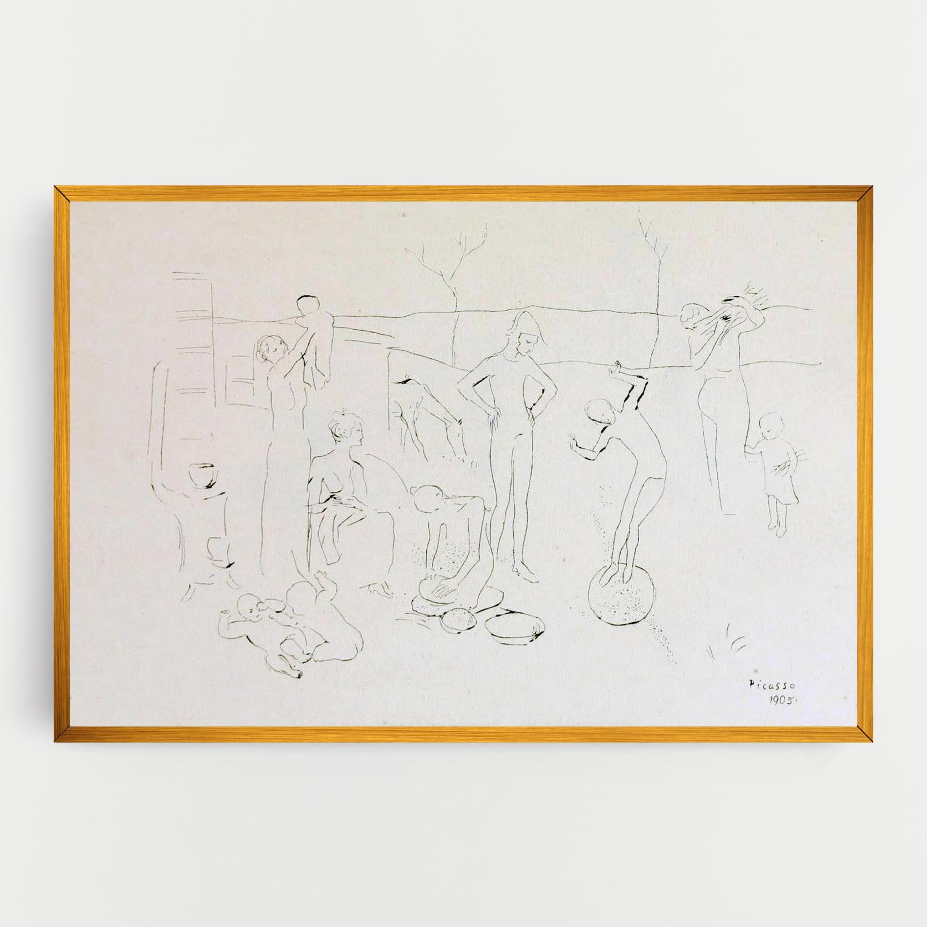 Leinwandbild The Acrobats mockup 0