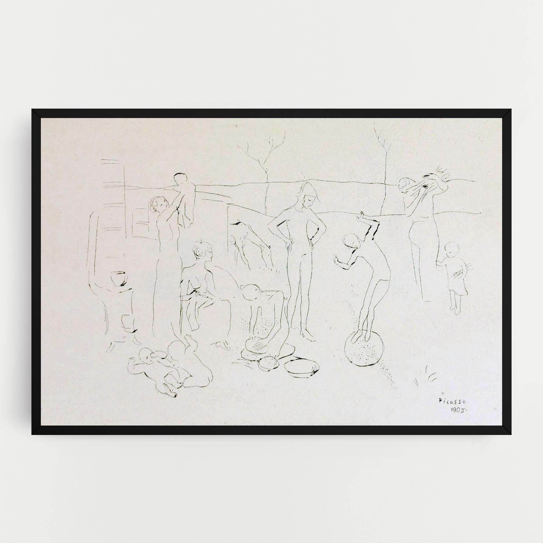 Leinwandbild The Acrobats mockup 0