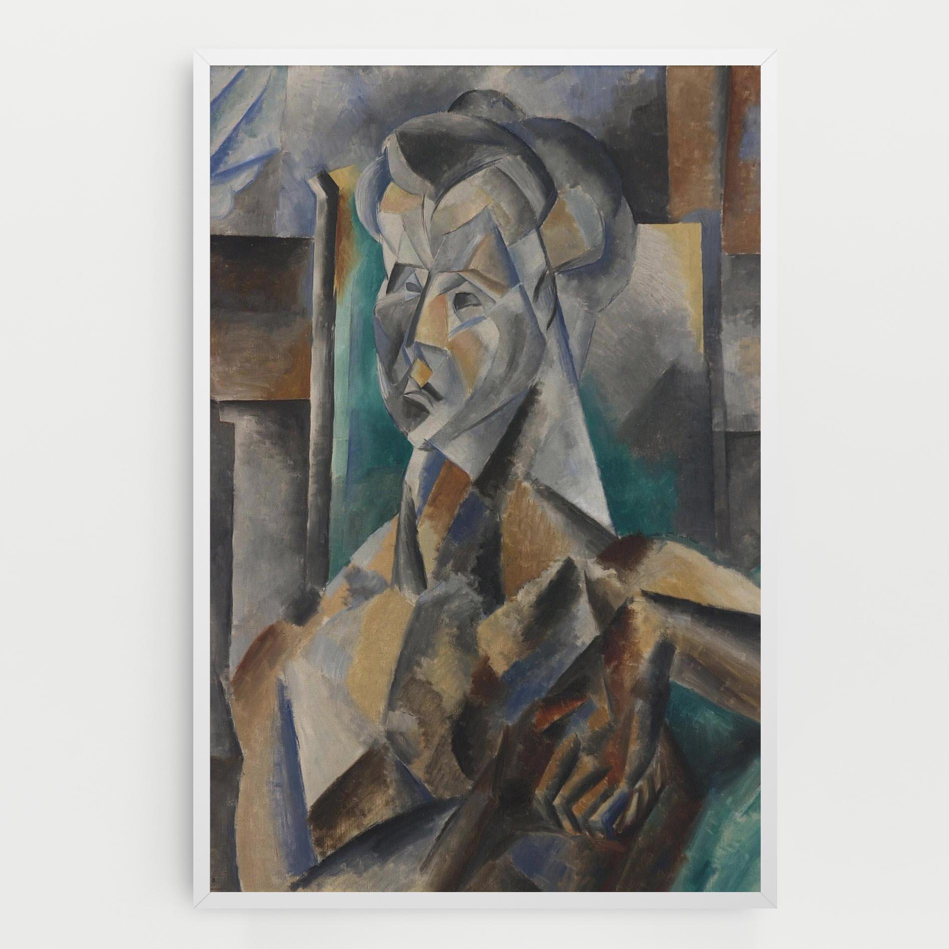 Leinwandbild Buste De Femme mockup 0