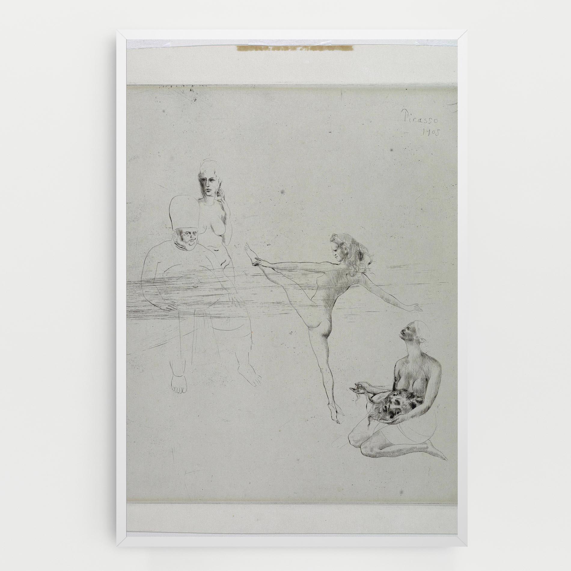 Leinwandbild Dance Of Salome mockup 0