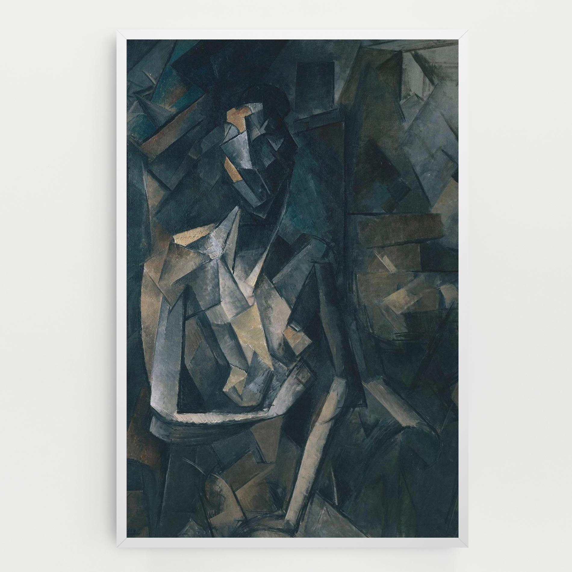 Leinwandbild Dans Un Fauteuil mockup 0