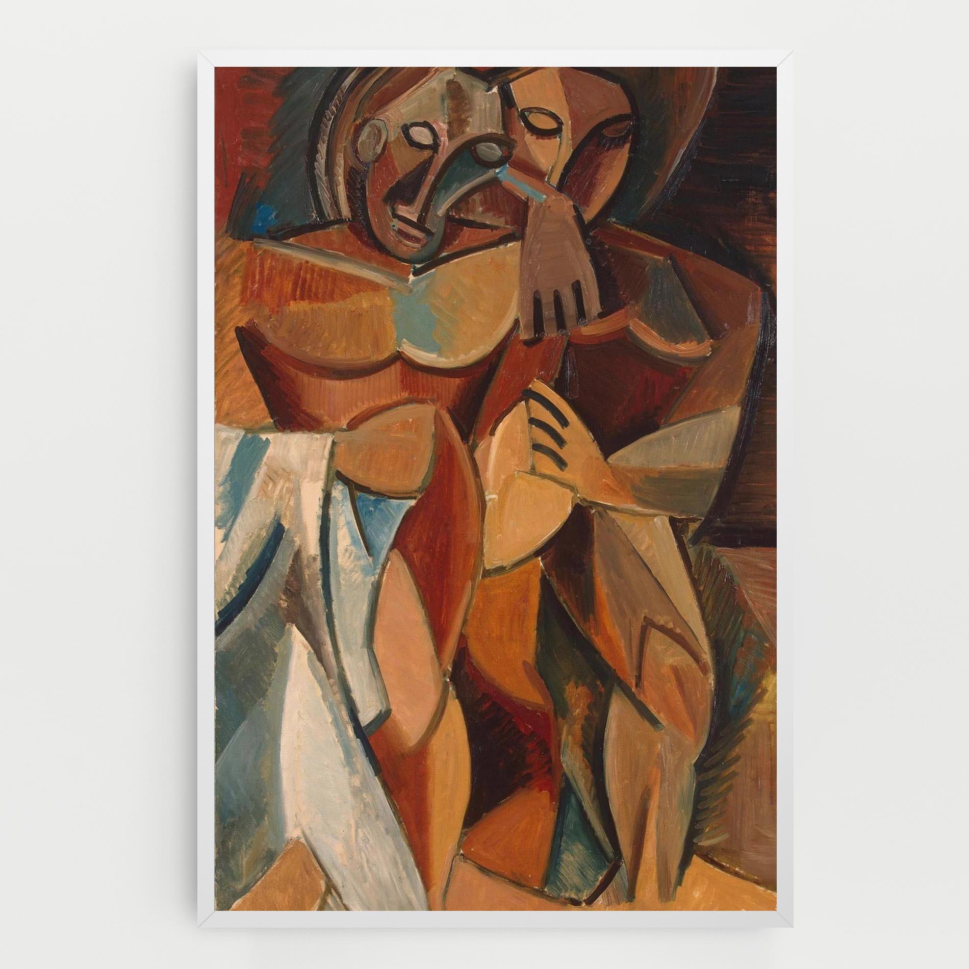 Leinwandbild Friendship Two Nudes mockup 0