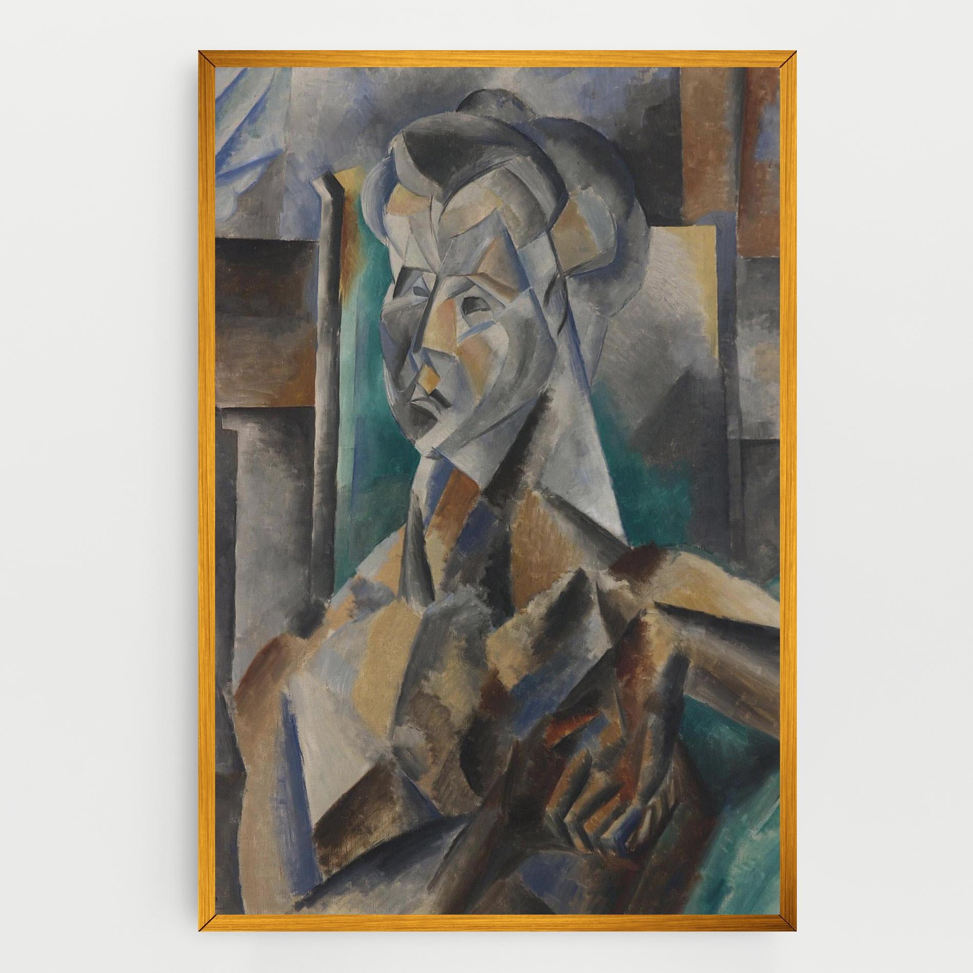 Leinwandbild Buste De Femme mockup 0