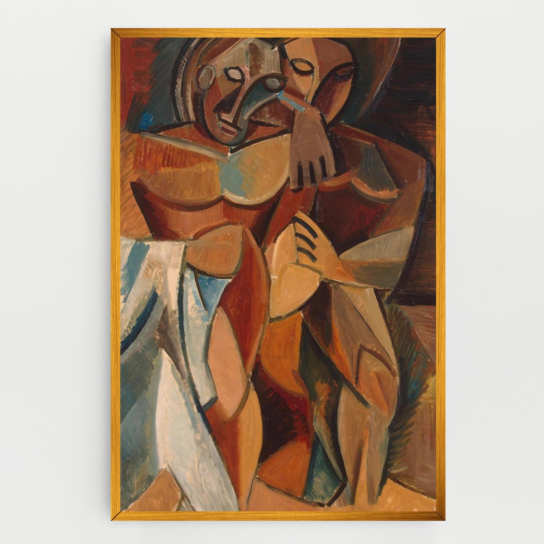 Leinwandbild Friendship Two Nudes mockup 0