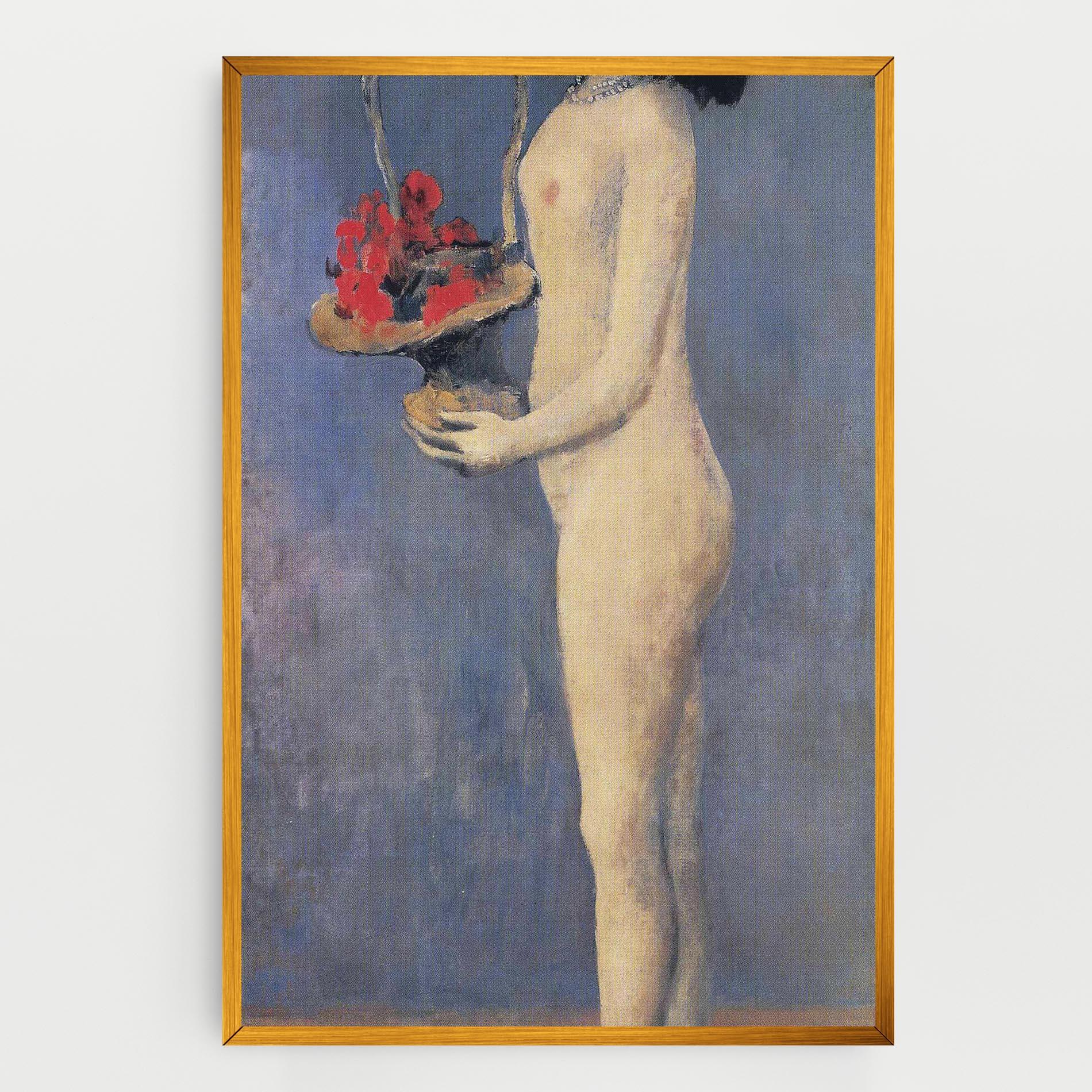 Leinwandbild Le Panier Fleuri mockup 0