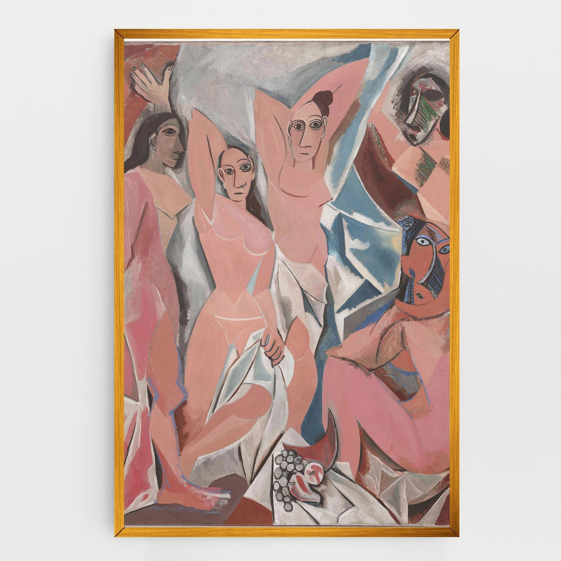 Leinwandbild Les Demoiselles mockup 0