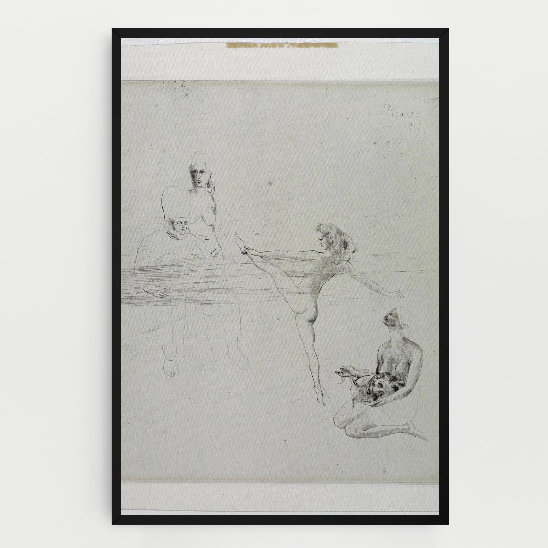 Leinwandbild Dance Of Salome mockup 0