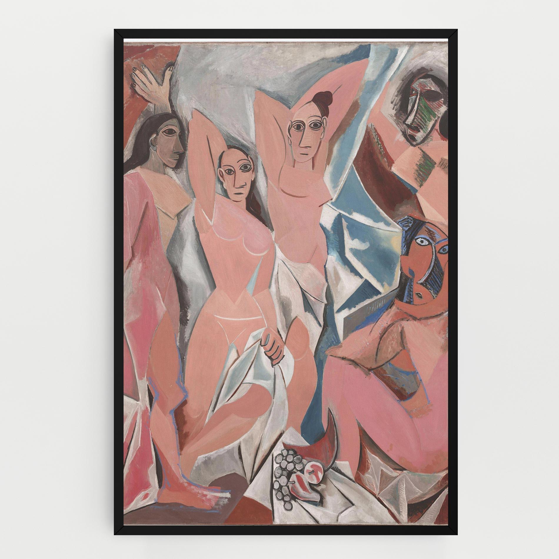 Leinwandbild Les Demoiselles mockup 0