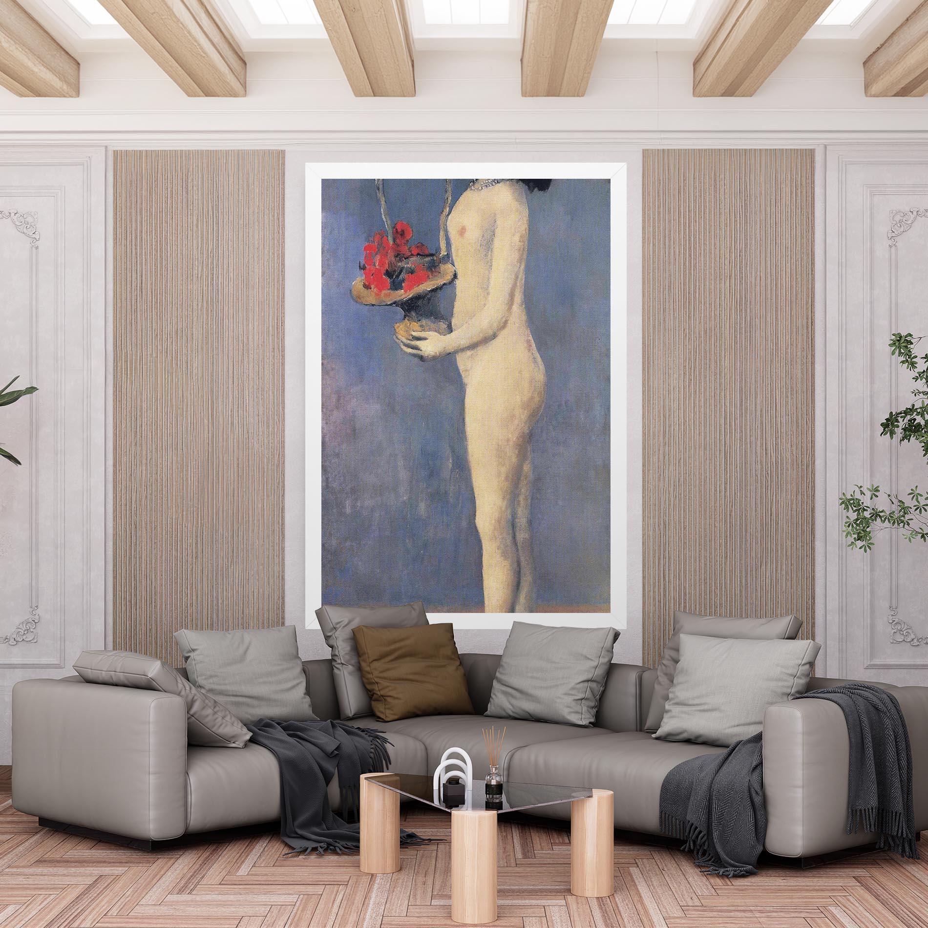 Leinwandbild Le Panier Fleuri mockup 6