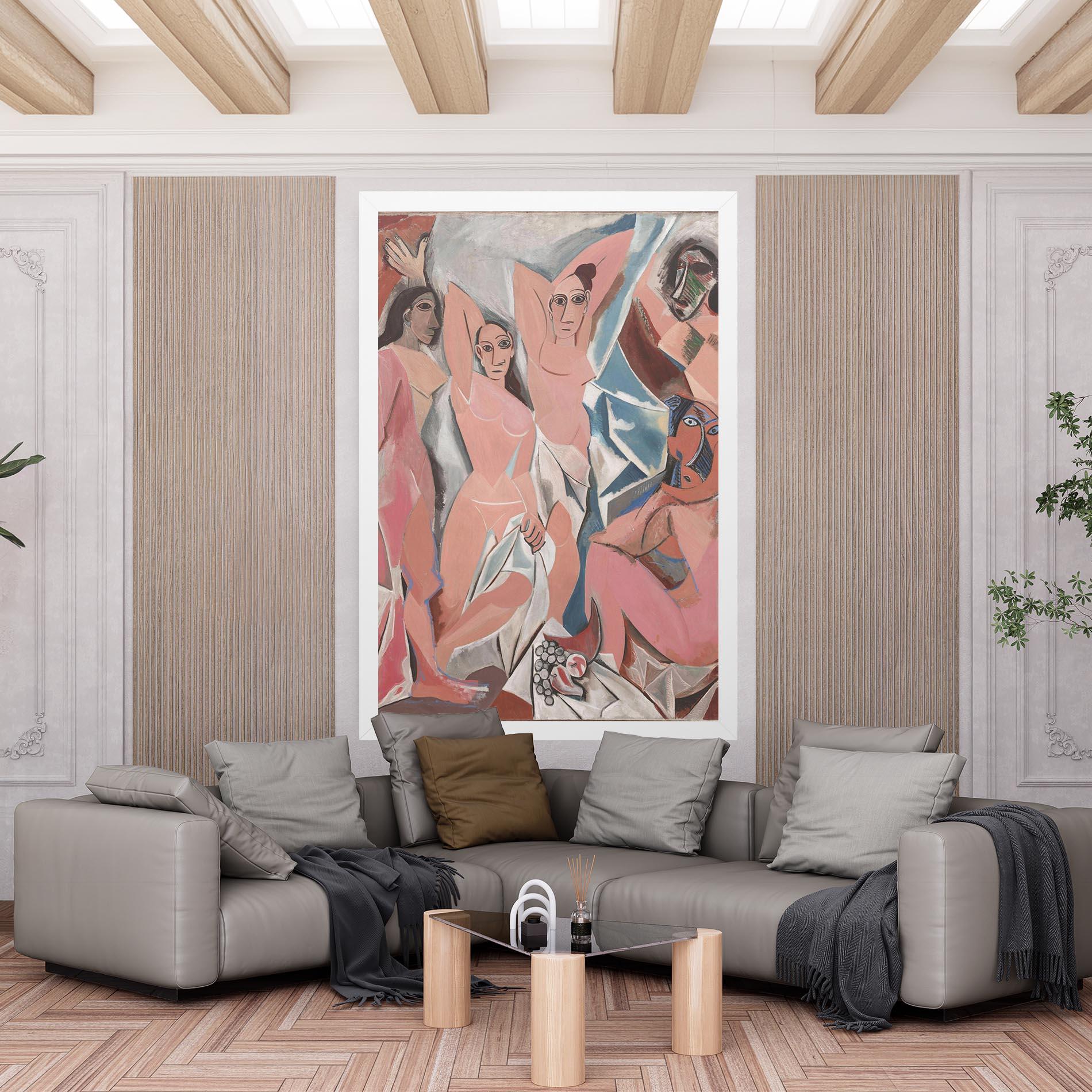 Leinwandbild Les Demoiselles mockup 6