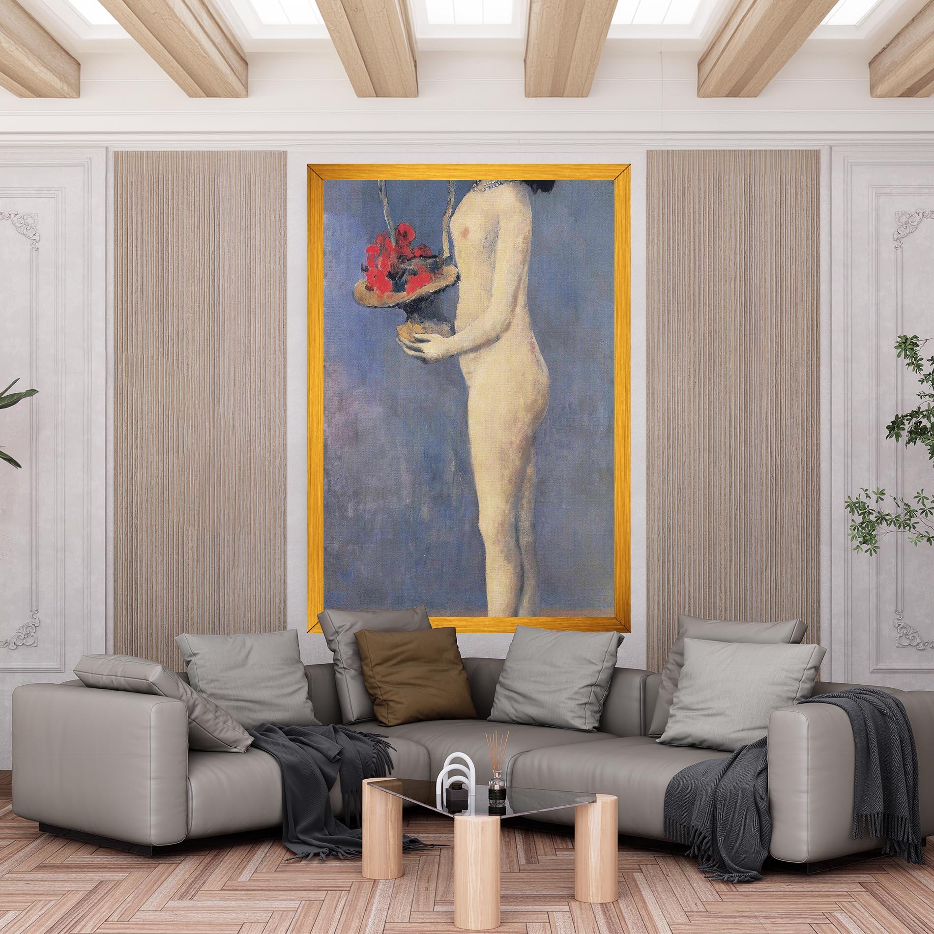 Leinwandbild Le Panier Fleuri mockup 6