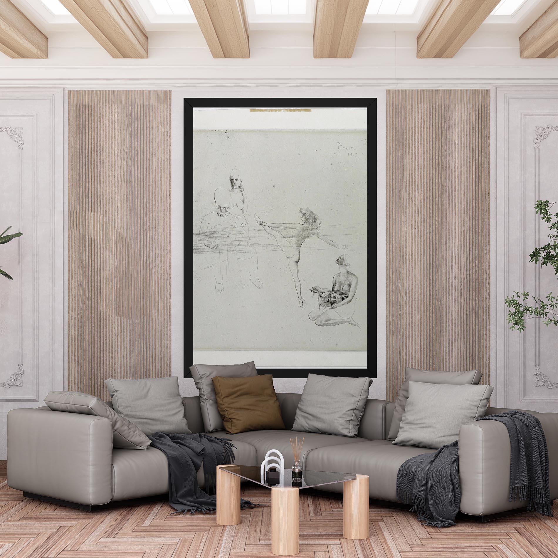 Leinwandbild Dance Of Salome mockup 6