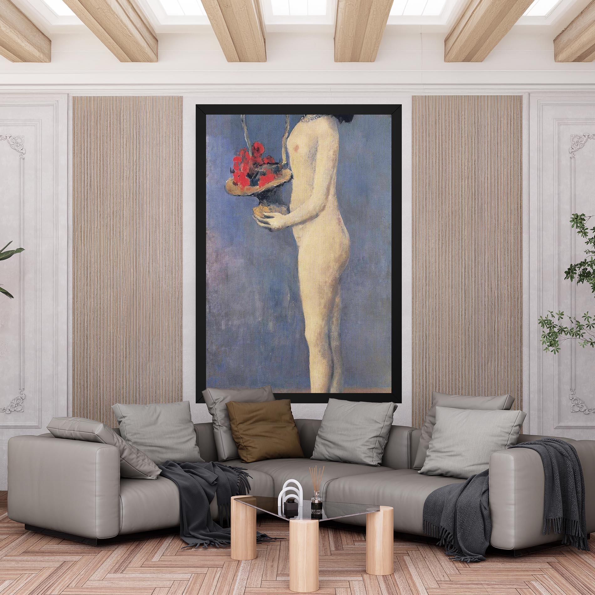 Leinwandbild Le Panier Fleuri mockup 6