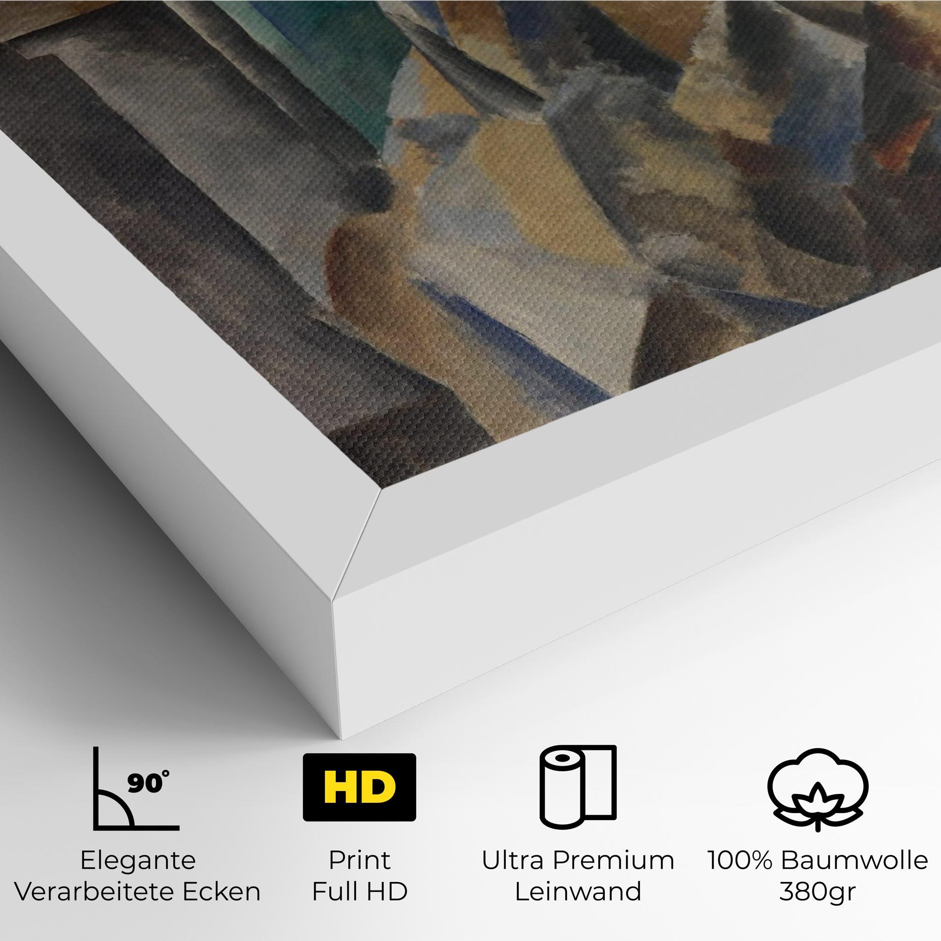 Leinwandbild Buste De Femme mockup 4