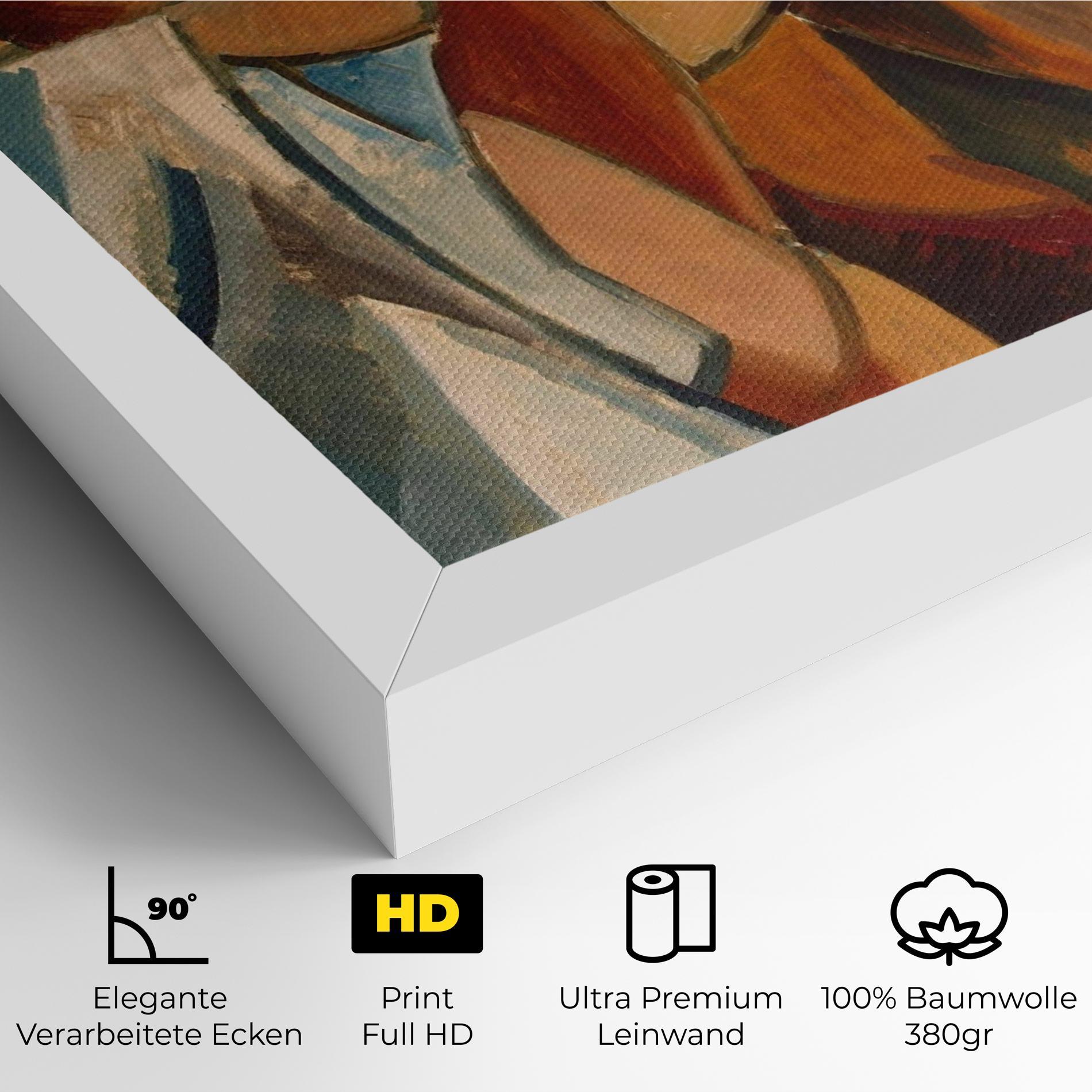 Leinwandbild Friendship Two Nudes mockup 4