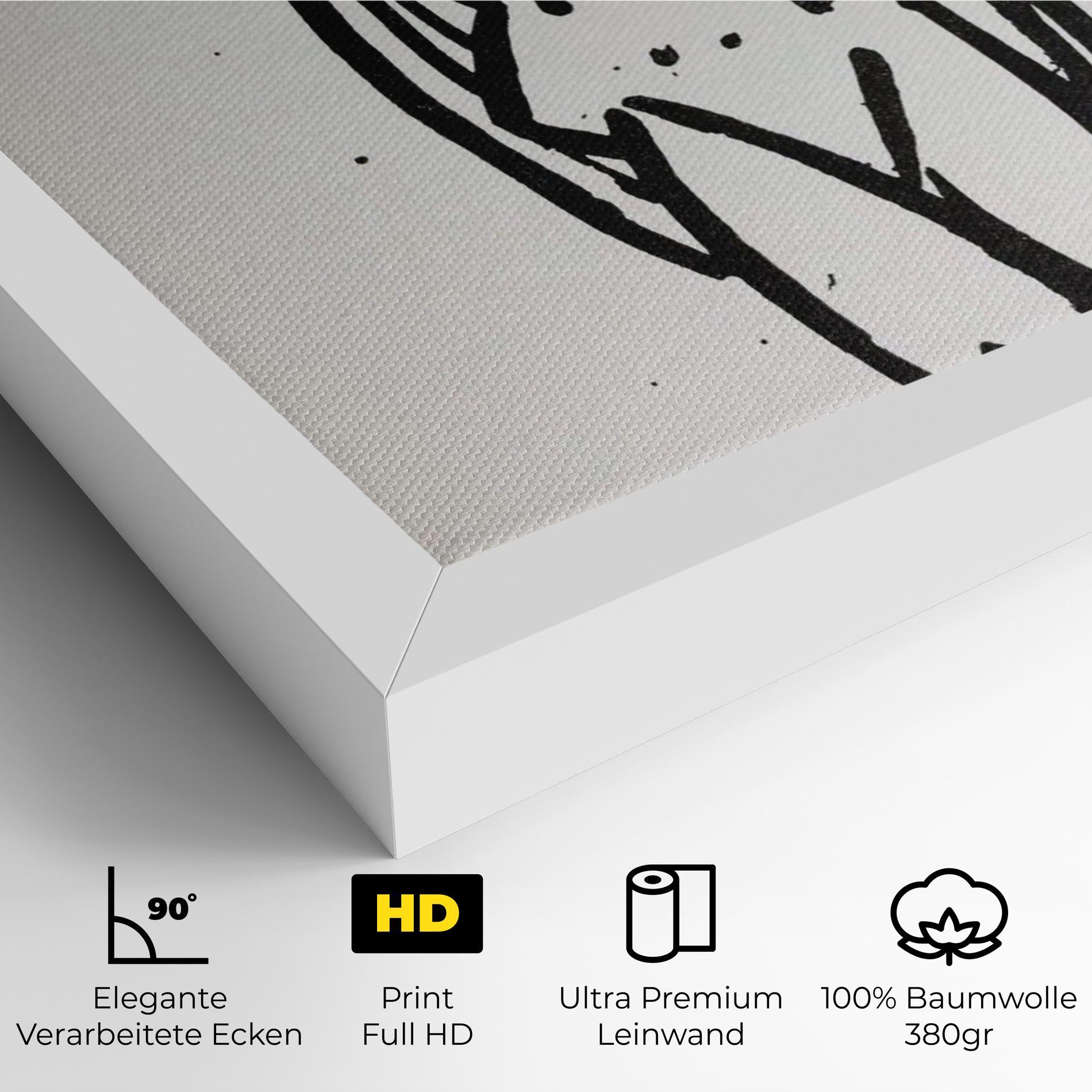 Leinwandbild Nude mockup 4