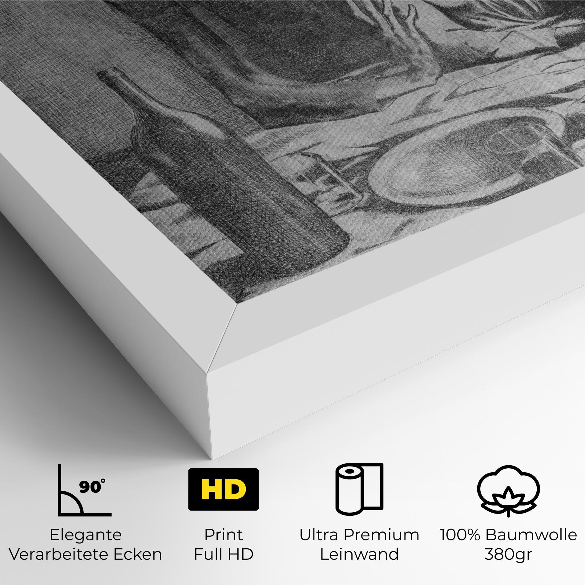 Leinwandbild The Frugal Repast mockup 4