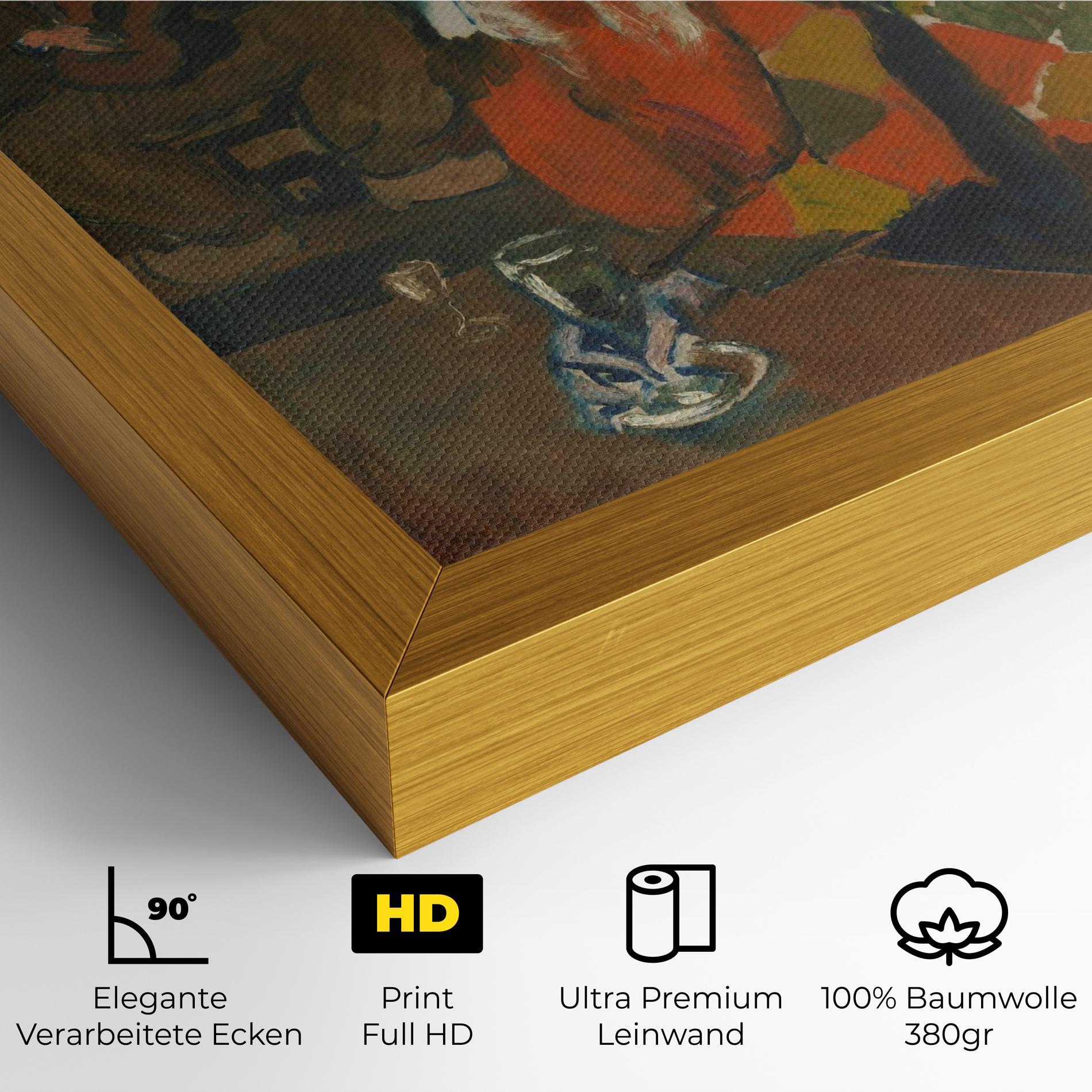 Leinwandbild At The Lapin Agile mockup 4