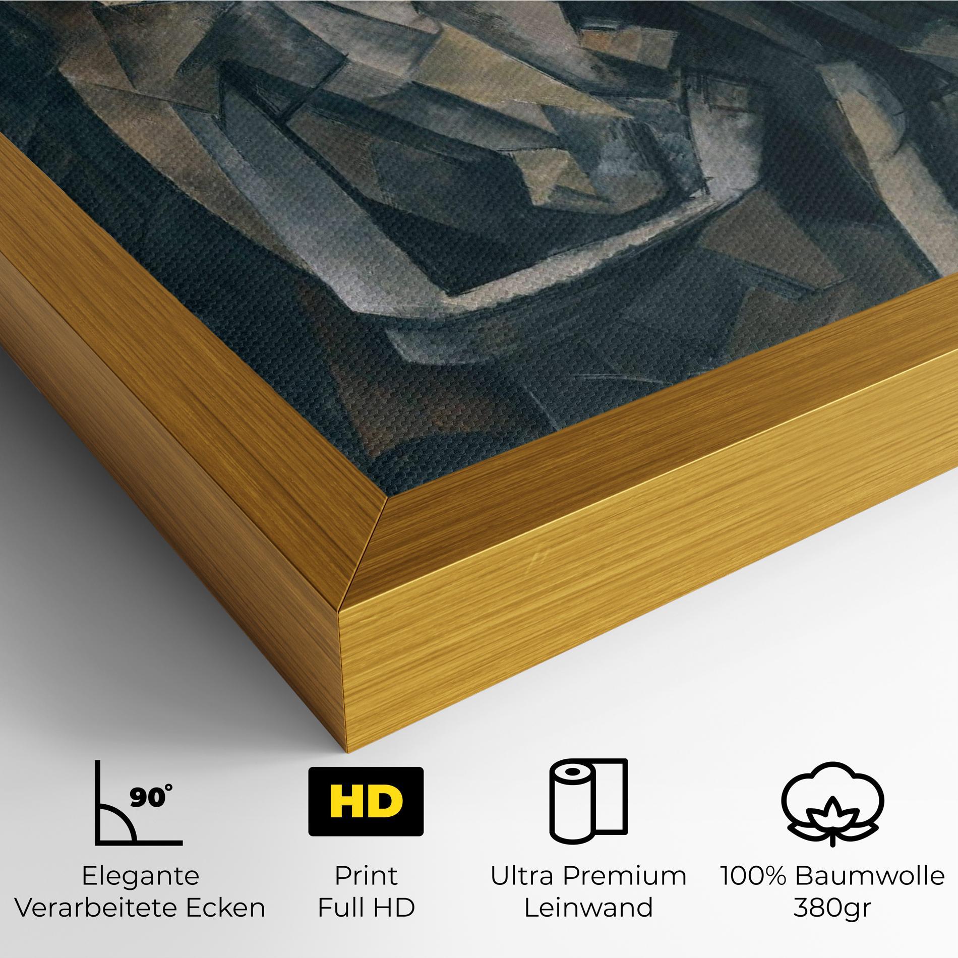 Leinwandbild Dans Un Fauteuil mockup 4