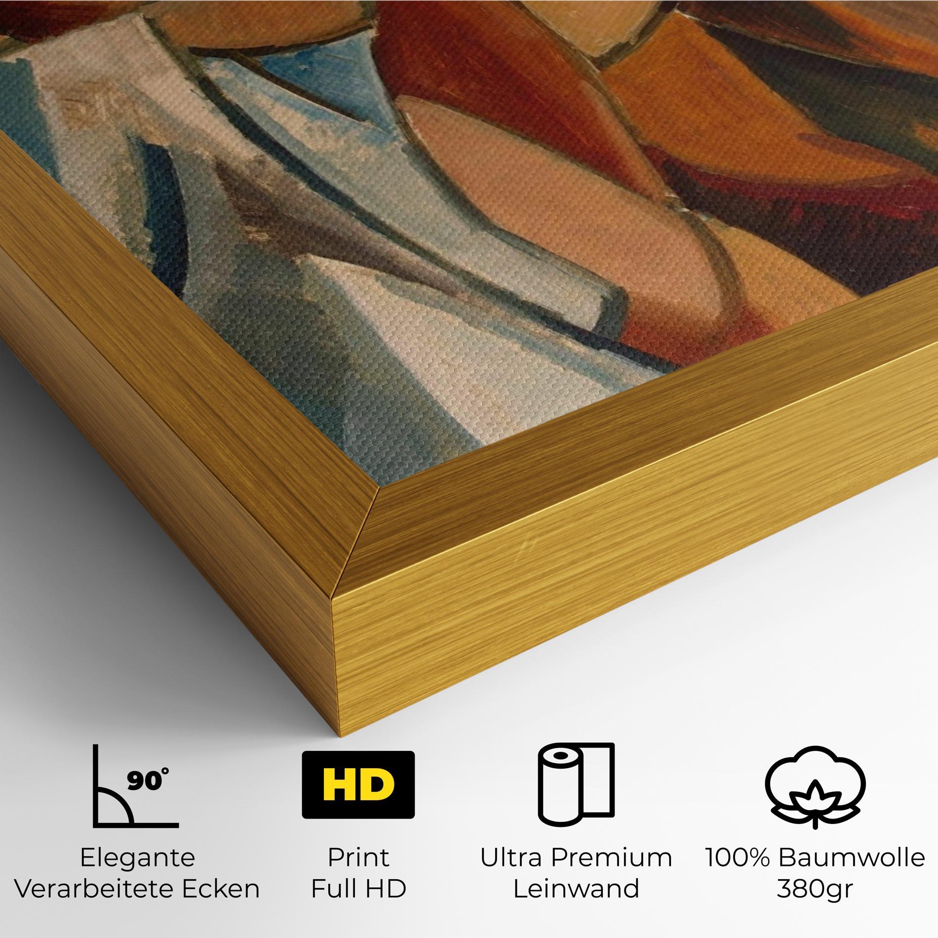 Leinwandbild Friendship Two Nudes mockup 4