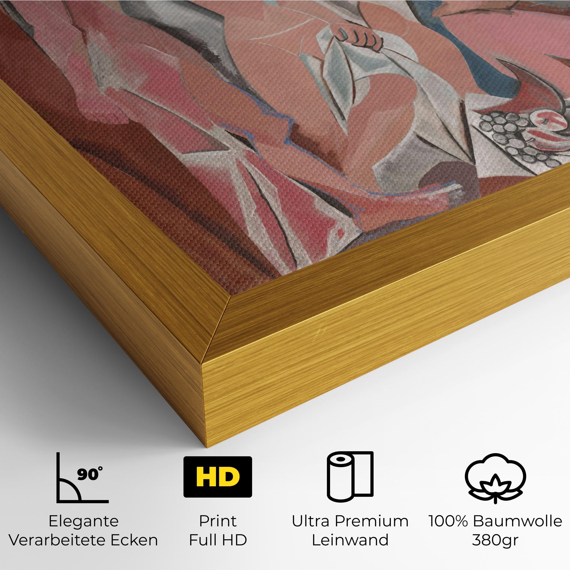 Leinwandbild Les Demoiselles mockup 4