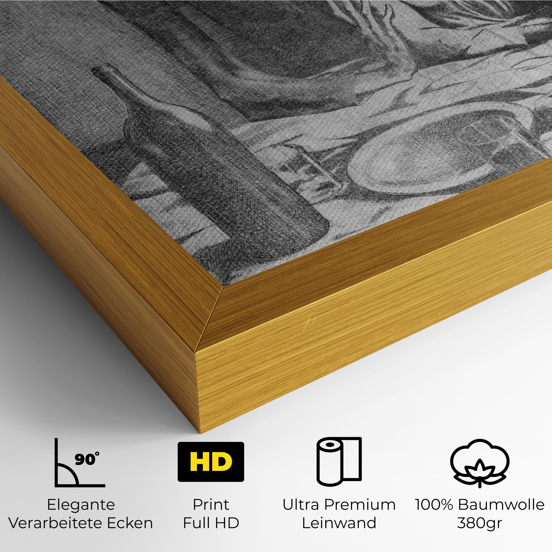 Leinwandbild The Frugal Repast mockup 4